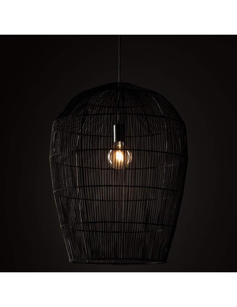 Boho pendant lamps - Nowodvorski HAITI L Ceiling lamps Pendant lamps Max wattage 25W only LED E27 Black 11168 - product kolory-swiatla.pl 2