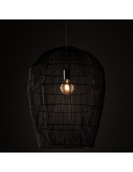 Nowodvorski HAITI L   Lampy sufitowe  Lampy wiszące  Max moc 25W only LED E27 Czarny 11168 - produkt 2