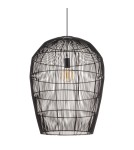 Boho pendant lamps - Nowodvorski HAITI L Ceiling lamps Pendant lamps Max wattage 25W only LED E27 Black 11168 - product 4