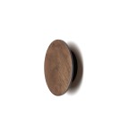 Designer wall lamps - Nowodvorski RING TIMBER LED S Wall Sockets Max power 7W LED 3000K Dark wood 11288. - product 3