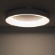 Nowodvorski NIKKI ROUND LED Lampy sufitowe Plafon Max moc 60W LED 3000K Biały 11202