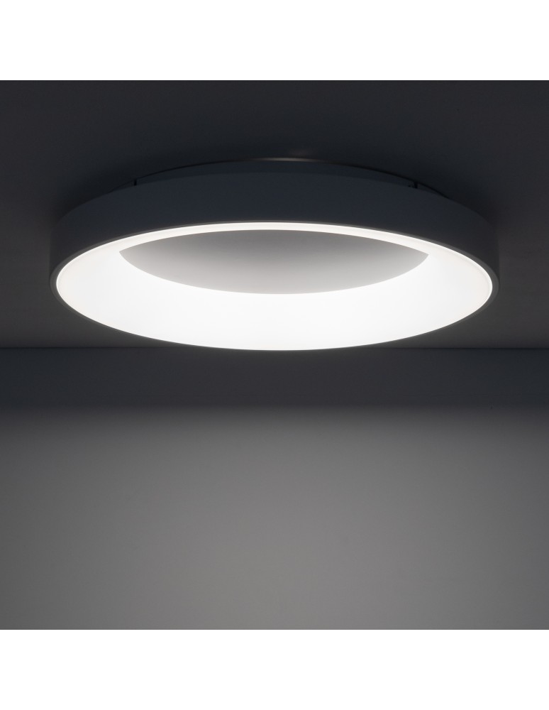 LED ceiling lamps - Nowodvorski NIKKI ROUND LED Ceiling Lamps Plafond Max power 60W LED 4000K White 11205 - product kolory-swiatla.pl 2