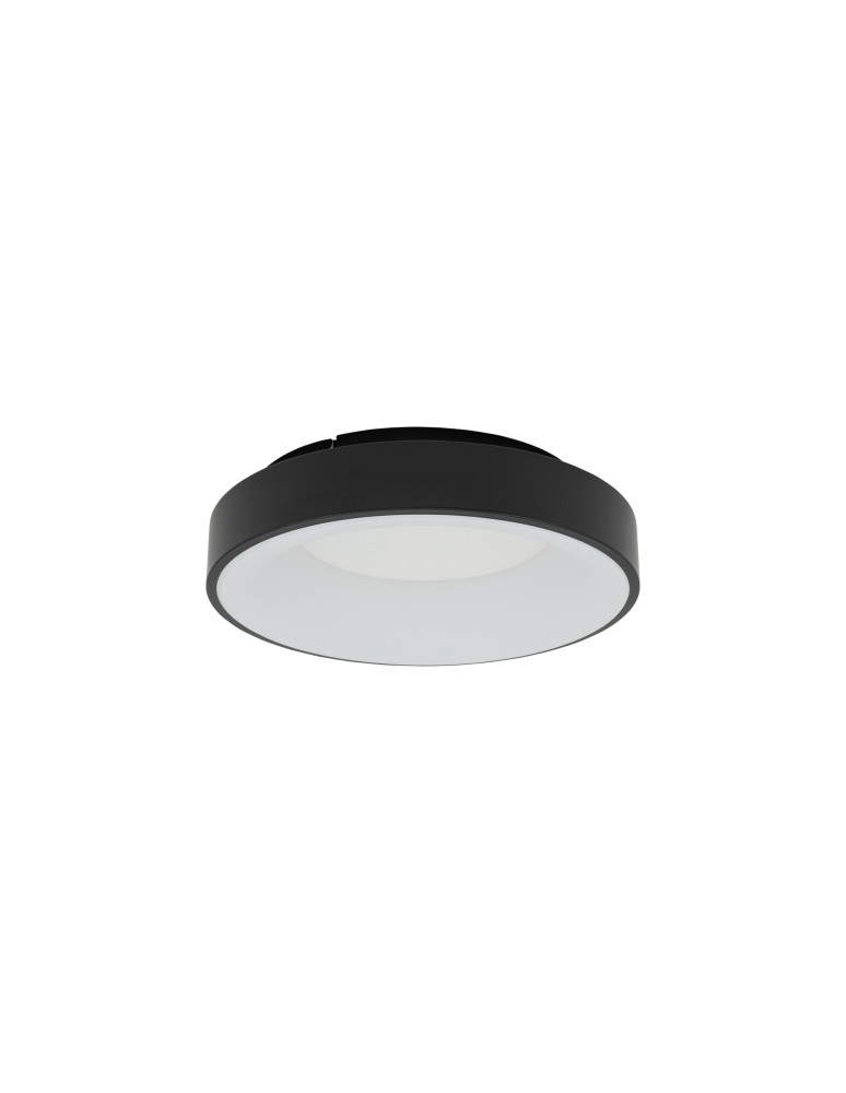 LED ceiling lamps - Nowodvorski NIKKI ROUND LED Ceiling Lamps Plafond Max power 32W LED 3000K Black 11206 - product kolory-swiatla.pl 1