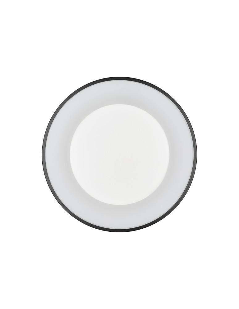 LED ceiling lamps - Nowodvorski NIKKI ROUND LED Ceiling Lamps Plafond Max power 48W LED 3000K Black 11207 - product kolory-swiatla.pl 3