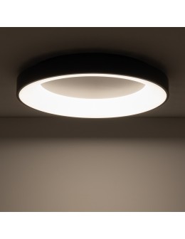 Nowodvorski NIKKI ROUND LED Lampy sufitowe Plafon Max moc 60W LED 3000K Czarny 11208 - produkt 2