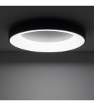 LED ceiling lamps - Nowodvorski NIKKI ROUND LED Ceiling Lamps Plafond Max power 60W LED 4000K Black 11212 - product 2