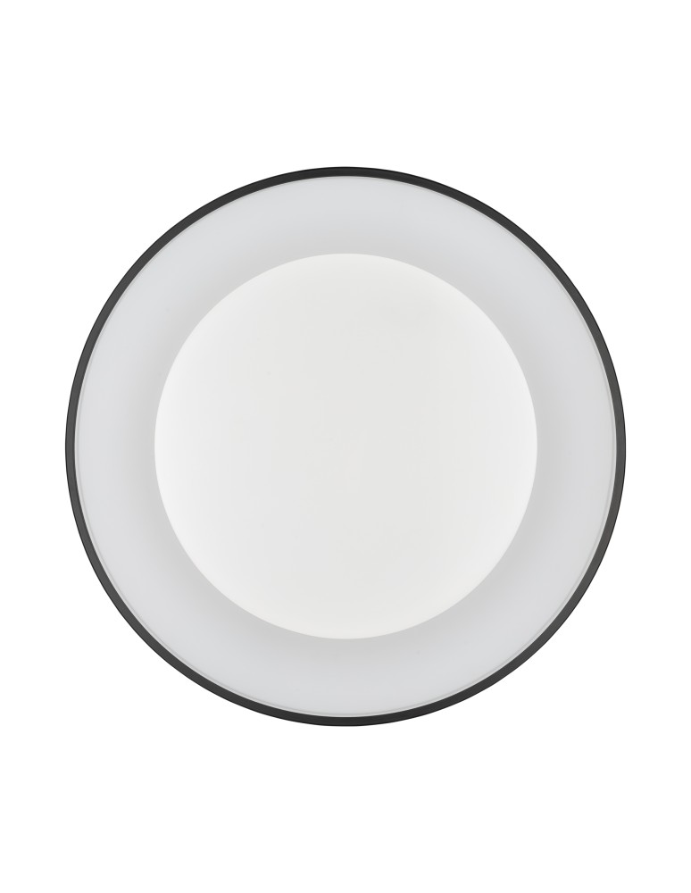 LED ceiling lamps - Nowodvorski NIKKI ROUND LED Ceiling Lamps Plafond Max power 60W LED 4000K Black 11212 - product kolory-swiatla.pl 3