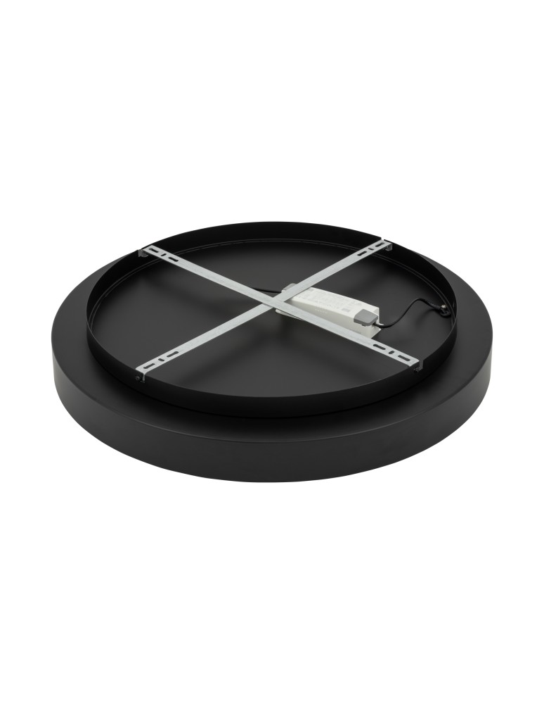 LED ceiling lamps - Nowodvorski NIKKI ROUND LED Ceiling Lamps Plafond Max power 60W LED 4000K Black 11212 - product kolory-swiatla.pl 4