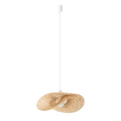 Nowodvorski HAVANA S  Lampy sufitowe Lampy wiszące Max moc 25W only LED E27  Naturalne drewno 11395