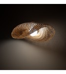 Boho pendant lamps - Nowodvorski HAVANA M Ceiling lamps Pendant lamps Max wattage 25W only LED E27 Natural wood 11396 - product 2