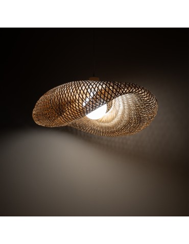 Nowodvorski HAVANA M Ceiling lamps Pendant lamps Max wattage 25W only LED E27 Natural wood 11396 - product 2