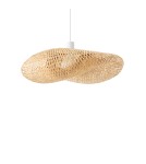 Boho pendant lamps - Nowodvorski HAVANA M Ceiling lamps Pendant lamps Max wattage 25W only LED E27 Natural wood 11396 - product 3