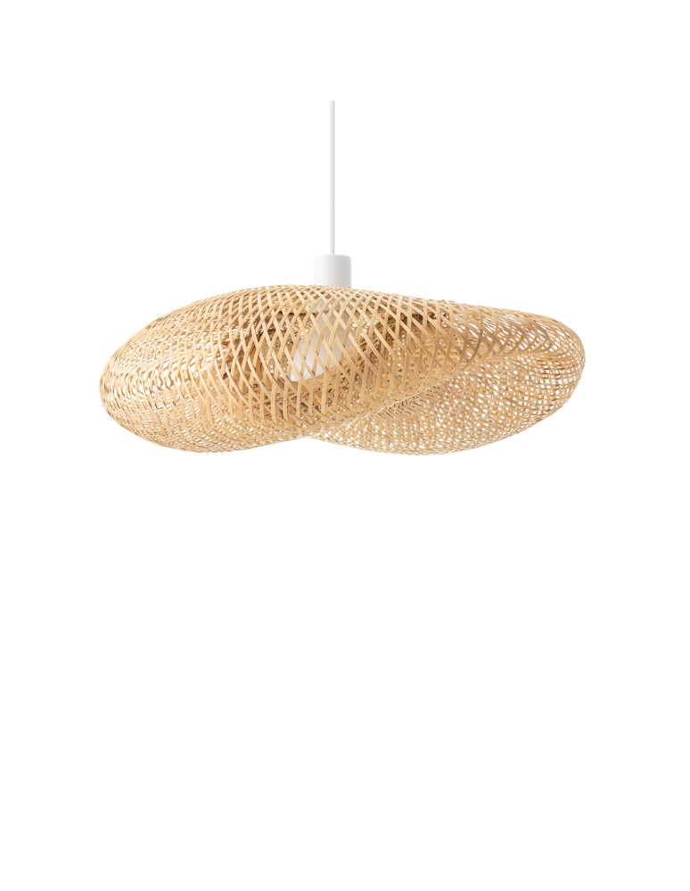 Boho pendant lamps - Nowodvorski HAVANA M Ceiling lamps Pendant lamps Max wattage 25W only LED E27 Natural wood 11396 - product kolory-swiatla.pl 3