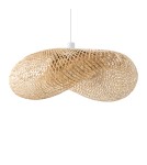 Boho pendant lamps - Nowodvorski HAVANA L Ceiling lamps Pendant lamps Max wattage 25W only LED E27 Natural wood 11397 - product 3