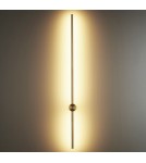 Designer wall lamps - Step into Design SPARO LED wall lamp gold 100cm.       - product 4