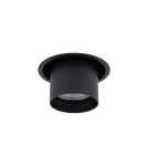 Round flush-mounted lamps - Nowodvorski MONO SLIDE Flush Mounted Spot Max wattage 10W only LED GU10 Black 10799 - product 8