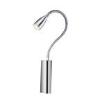 Reading wall lamps - Azzardo VERONICA CHROME 1xLED Wall mounted chrome IP44 AZ1546 - product 1