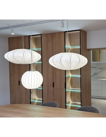  Step Into Design Lampa wisząca SILK X-shape biała 60 cm ST-2334-60 - produkt 2