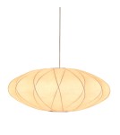 Designer pendant lamps -  Step Into Design SILK X-shape pendant lamp white 60 cm ST-2334-60 - product 3