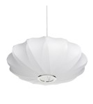 Designer pendant lamps -  Step Into Design SILK X-shape pendant lamp white 60 cm ST-2334-60 - product 7