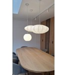 Designer pendant lamps -  Step Into Design SILK X-shape pendant lamp white 60 cm ST-2334-60 - product 11
