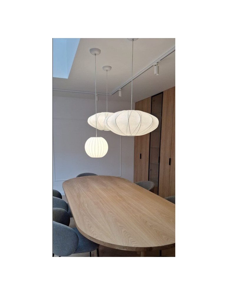 Designer pendant lamps -  Step Into Design SILK X-shape pendant lamp white 60 cm ST-2334-60 - product kolory-swiatla.pl 11