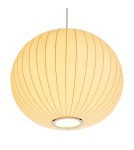 Designer pendant lamps -  Step Into Design SILK pendant lamp white 50 cm ST-2330-50 - product 6