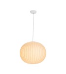Designer pendant lamps -  Step Into Design SILK pendant lamp white 50 cm ST-2330-50 - product 8