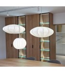 Designer pendant lamps -  Step Into Design SILK pendant lamp white 50 cm ST-2330-50 - product 11