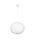 Designer pendant lamps -  Step Into Design SILK pendant lamp white 60 cm ST-2330-60 - product 6
