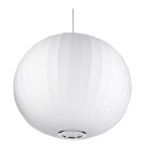 Designer pendant lamps -  Step Into Design SILK pendant lamp white 60 cm ST-2330-60 - product 8