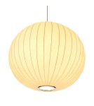 Designer pendant lamps -  Step Into Design SILK pendant lamp white 60 cm ST-2330-60 - product 9