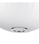 Designer pendant lamps -  Step Into Design SILK pendant lamp white 60 cm ST-2330-60 - product 10