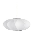 Designer pendant lamps -  Step Into Design SILK X-shape pendant lamp white 40 cm ST-2334-40 - product 1