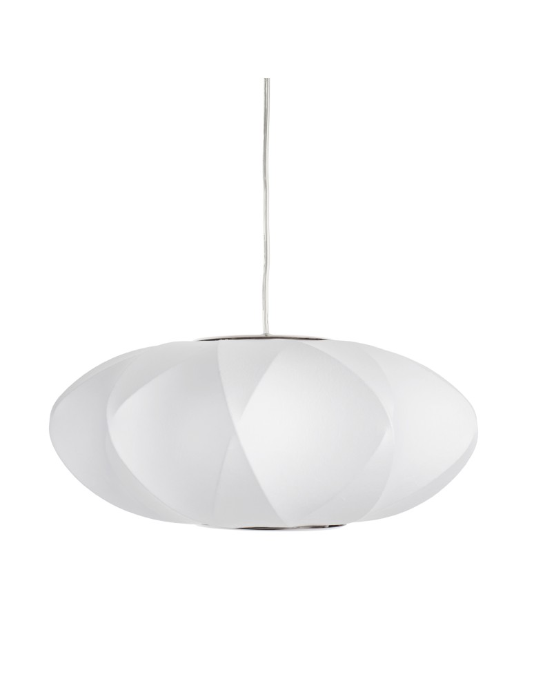 Designer pendant lamps -  Step Into Design SILK X-shape pendant lamp white 40 cm ST-2334-40 - product kolory-swiatla.pl 1
