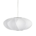  Step Into Design Lampa wisząca SILK X-shape biała 40 cm ST-2334-40