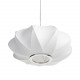  Step Into Design Lampa wisząca SILK X-shape biała 40 cm ST-2334-40