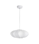 Designer pendant lamps -  Step Into Design SILK X-shape pendant lamp white 40 cm ST-2334-40 - product 5