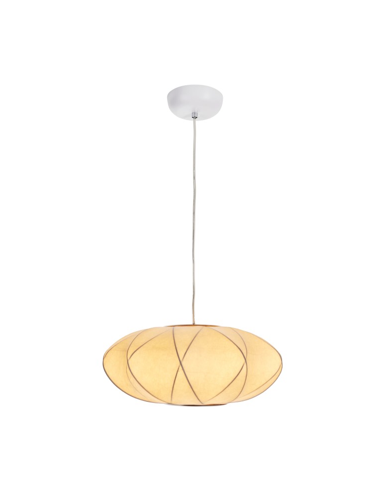 Designer pendant lamps -  Step Into Design SILK X-shape pendant lamp white 40 cm ST-2334-40 - product kolory-swiatla.pl 6