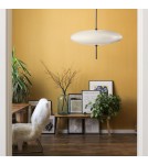 Scandinavian style pendant lamps -  Step Into Design PIATTO pendant lamp white and black 50 cm ST-9222P WB - product 5