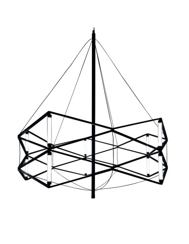  Step Into Design SPACE LED pendant lamp black 60 cm ST-9858 P/S black