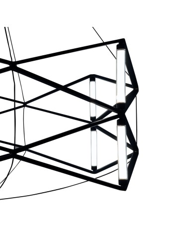  Step Into Design Lampa wisząca SPACE LED czarna 60 cm ST-9858 P/S black - produkt 2