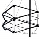  Step Into Design Lampa wisząca SPACE LED czarna 60 cm ST-9858 P/S black