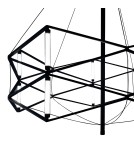 Designer pendant lamps -  Step Into Design SPACE LED pendant lamp black 60 cm ST-9858 P/S black - product 3