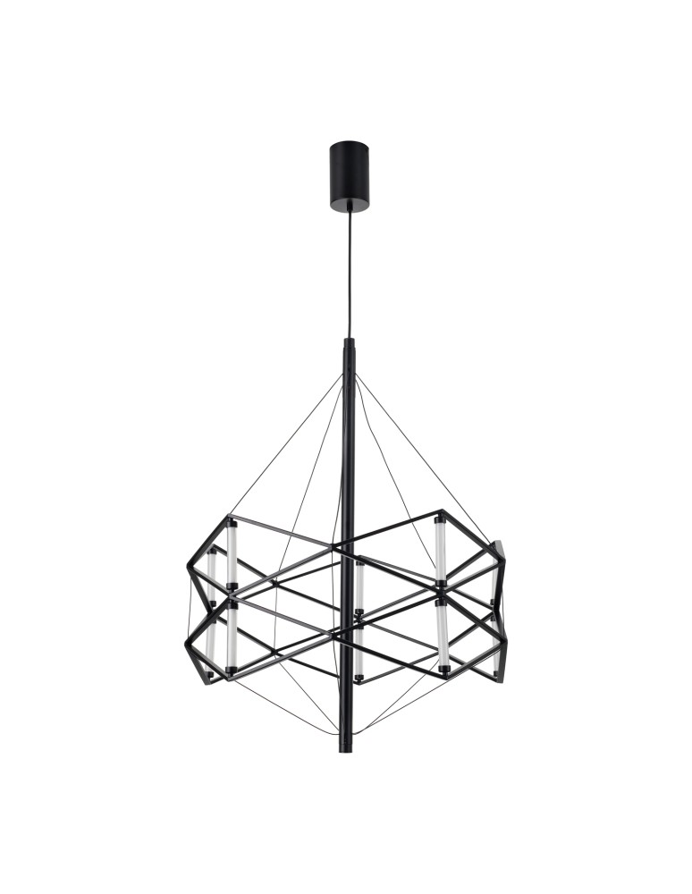 Designer pendant lamps -  Step Into Design SPACE LED pendant lamp black 60 cm ST-9858 P/S black - product kolory-swiatla.pl 4