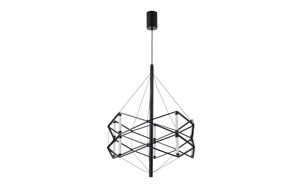  Step Into Design Lampa wisząca SPACE LED czarna 60 cm ST-9858 P/S black