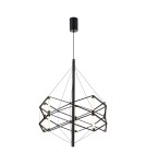 Designer pendant lamps -  Step Into Design SPACE LED pendant lamp black 60 cm ST-9858 P/S black - product 5