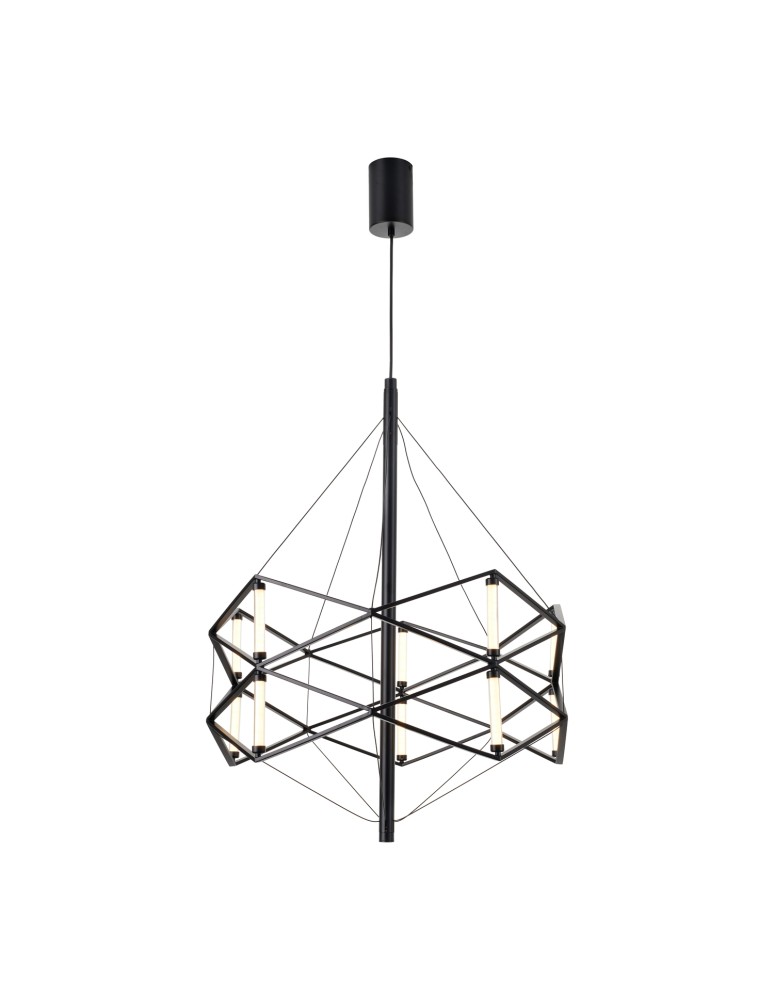 Designer pendant lamps -  Step Into Design SPACE LED pendant lamp black 60 cm ST-9858 P/S black - product kolory-swiatla.pl 5