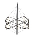Designer pendant lamps -  Step Into Design SPACE LED pendant lamp black 60 cm ST-9858 P/S black - product 6