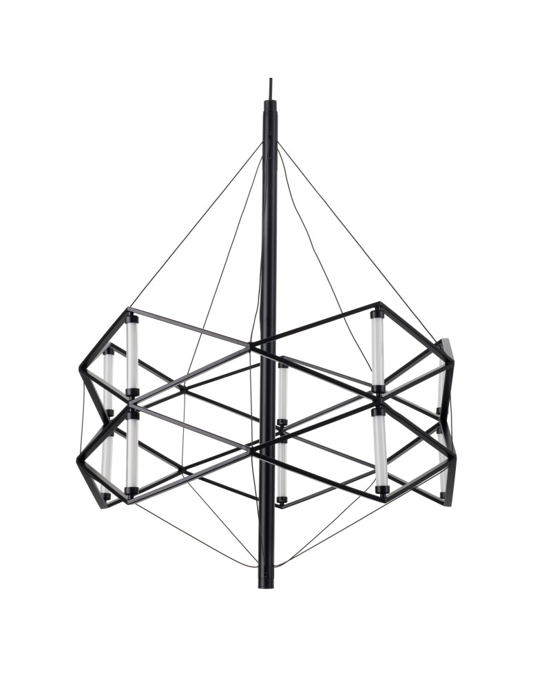 Designer pendant lamps -  Step Into Design SPACE LED pendant lamp black 60 cm ST-9858 P/S black - product kolory-swiatla.pl 7